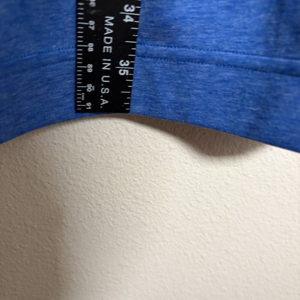 Nike Sweatshirt Men's 4XL Blue 1/4 Zip Pullover Long Sleeve Athletic Active - Picture 5 of 10
